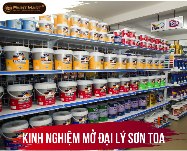 Kệ trưng bày sơn Toa