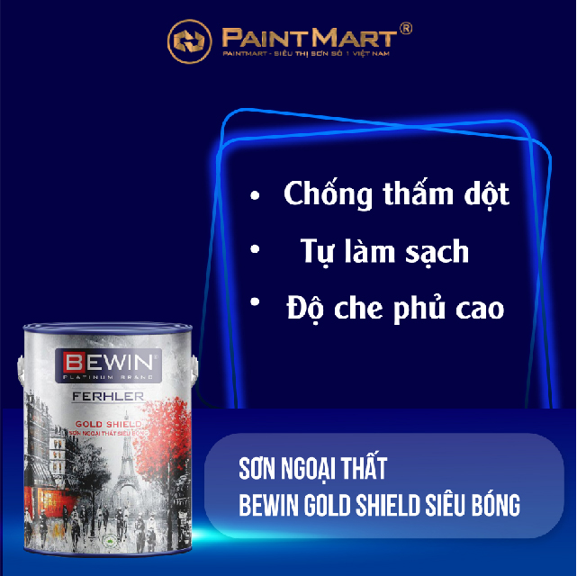 Sơn ngoại thất Bewin Gold Shield