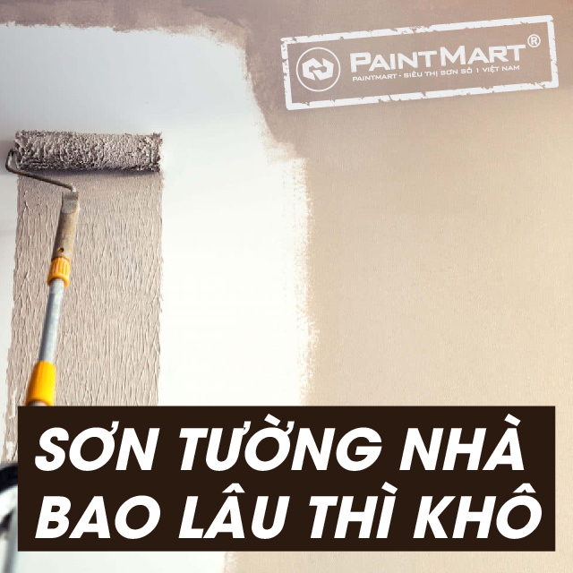 Sơn tường bao lâu thì khô