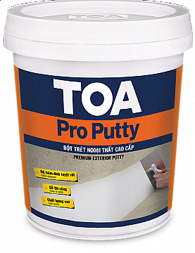 Bột trét nội và ngoại thất Toa Pro Putty