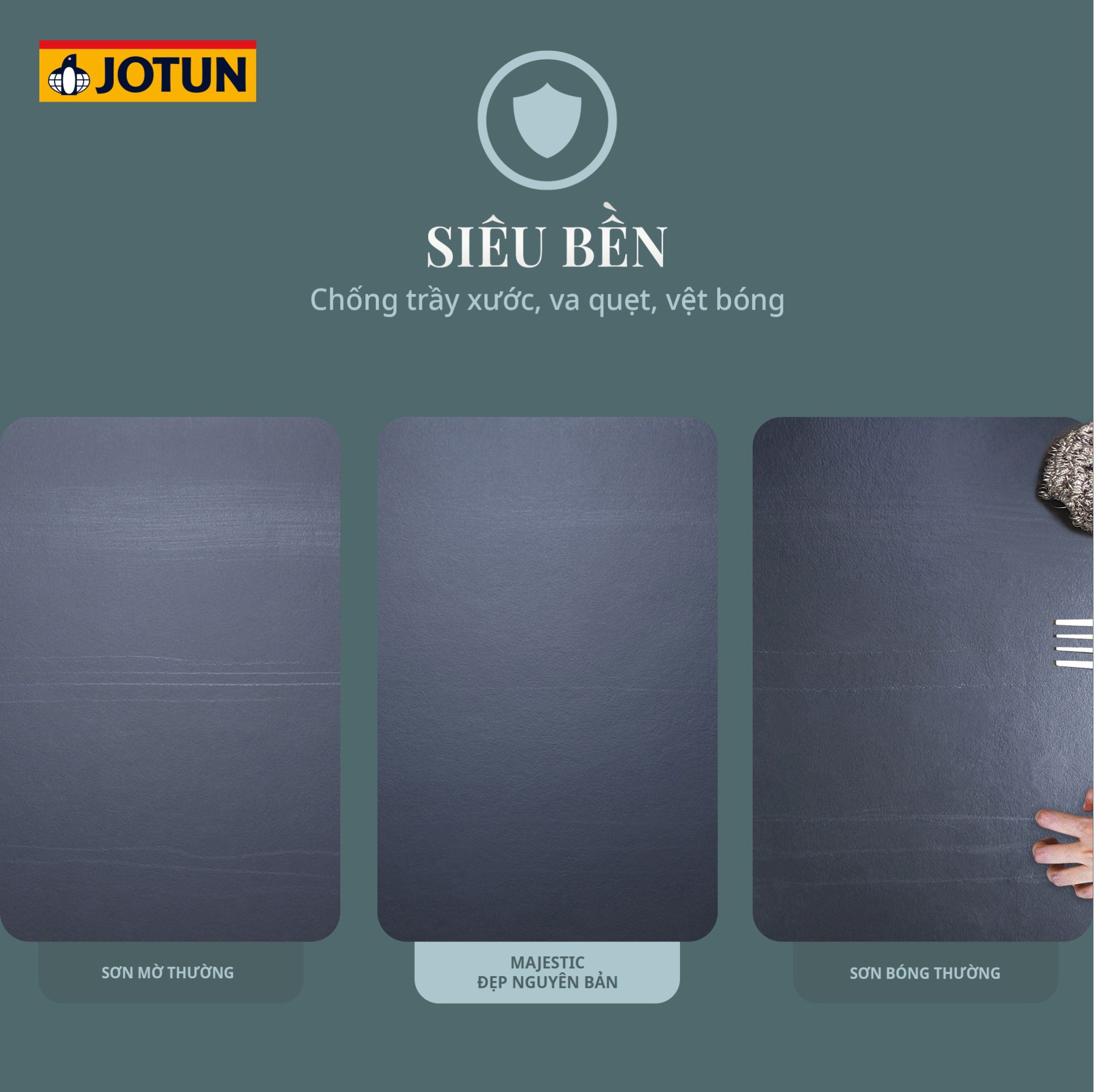 Tính năng của sơn nội thất Jotun majestic đẹp nguyên bản 