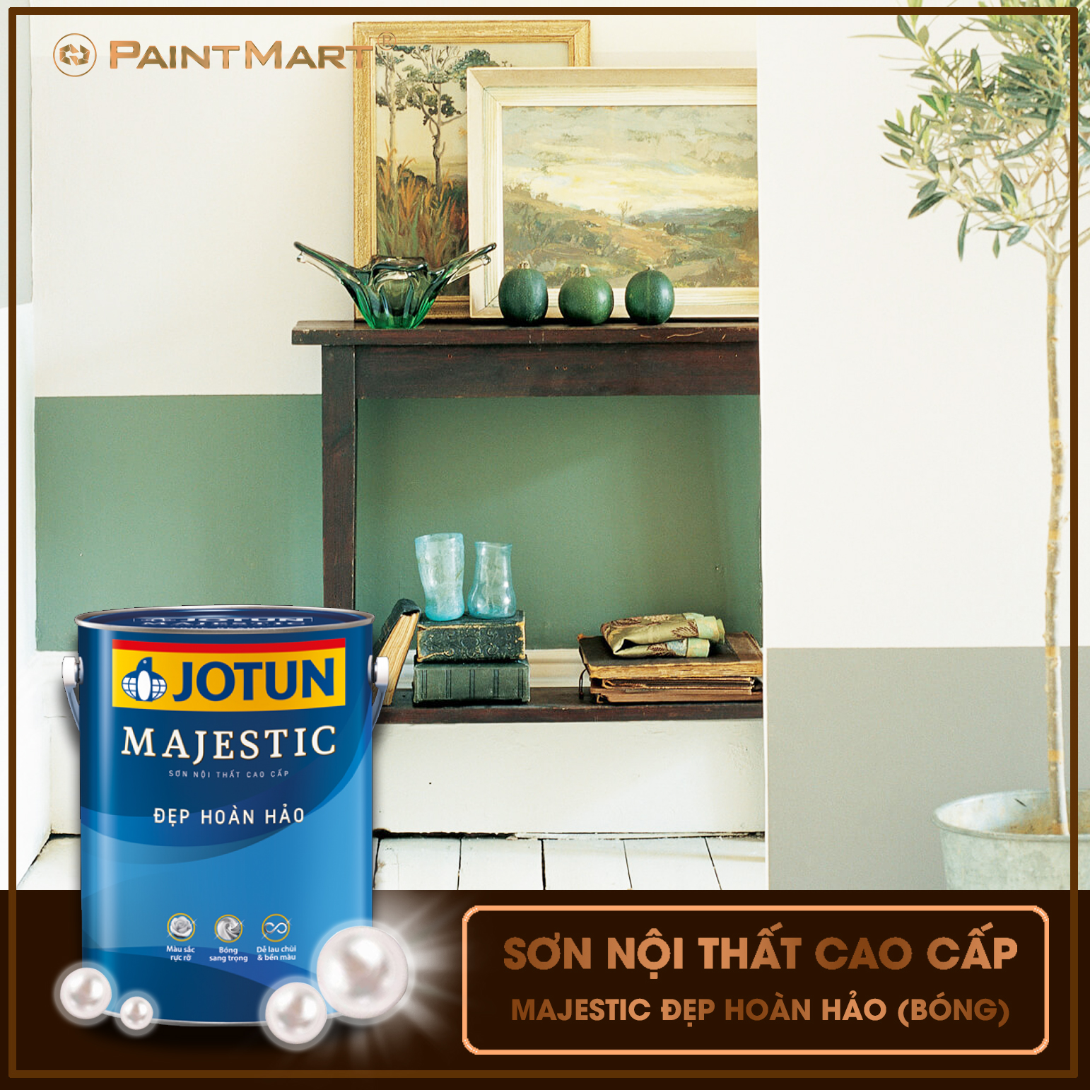 Sơn nước nội thất Jotun Majestic đẹp hoàn hảo (bóng) lon 1L majestic%20b%C3%B3ng%20c%C5%A9