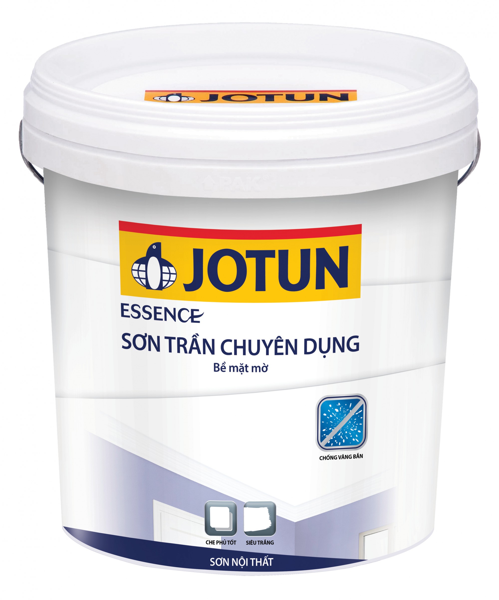 Sơn trần chuyên dụng Jotun Essence mới thùng 17L son tran chuyen dung essence