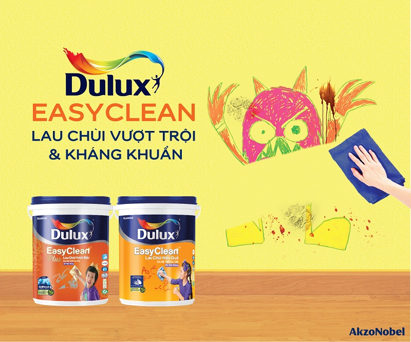 Sơn nội thất dulux easyclean
