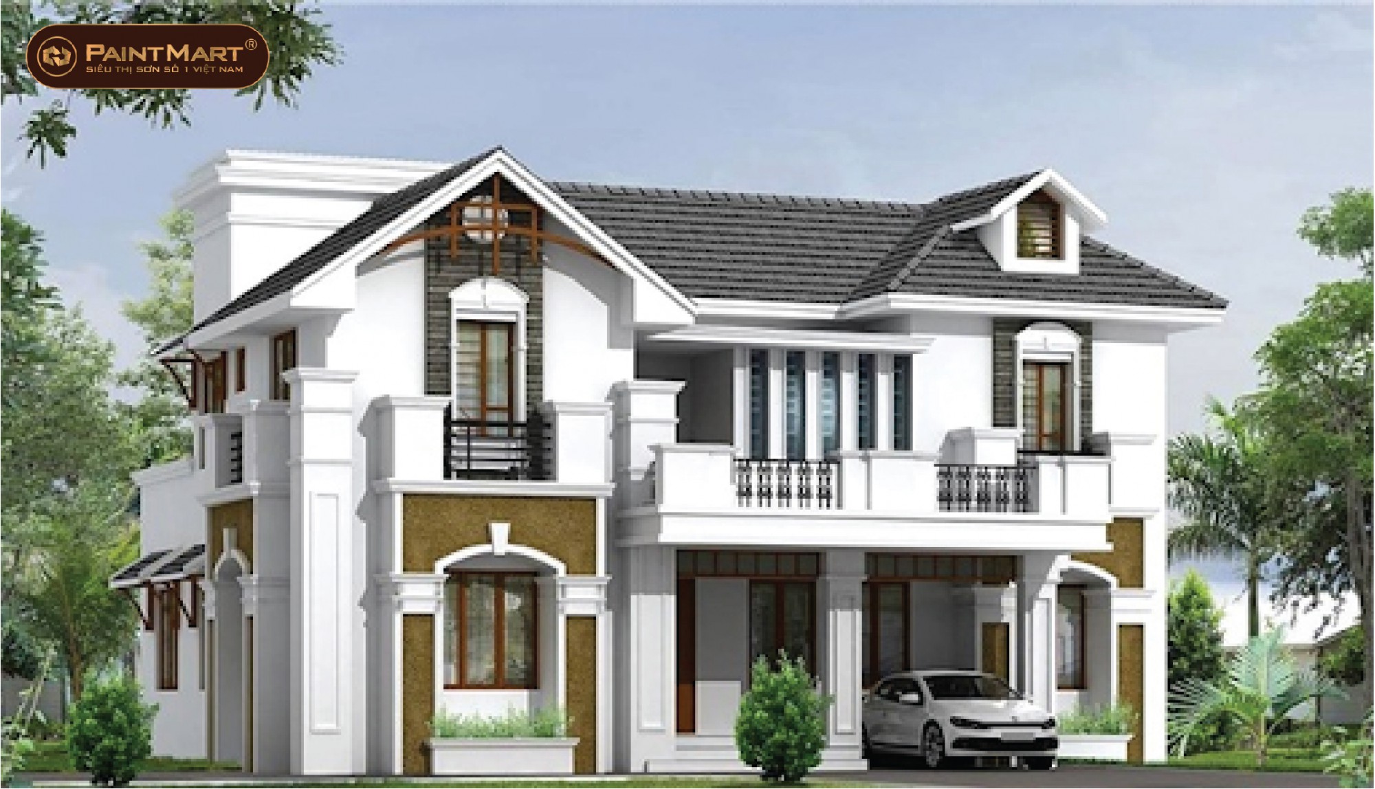  màu sơn dulux trong nhà 