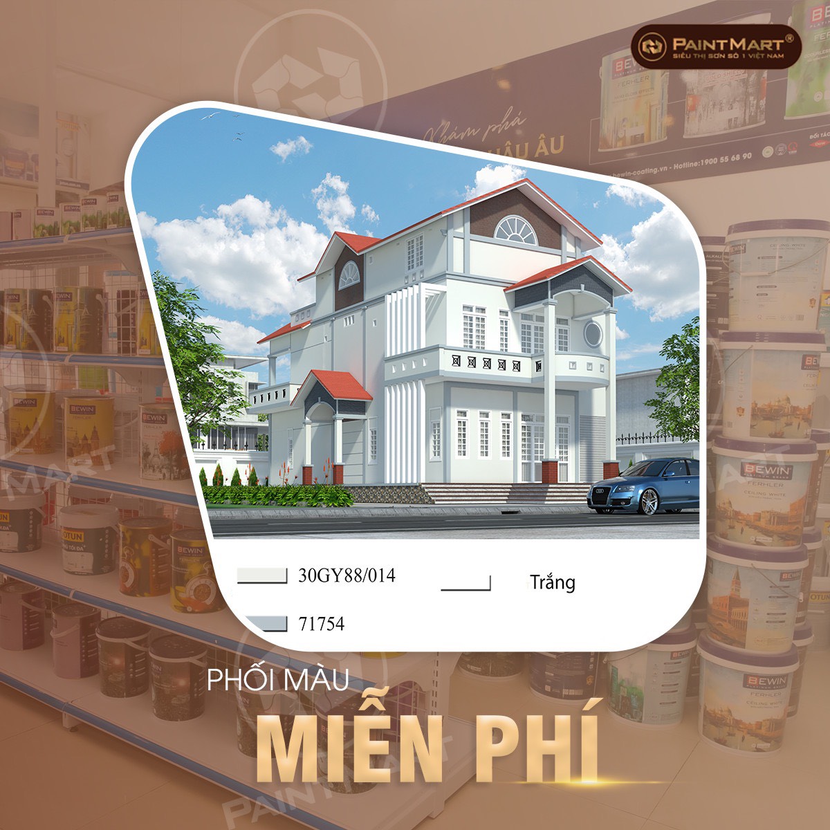 Phối màu 3D miễn phí