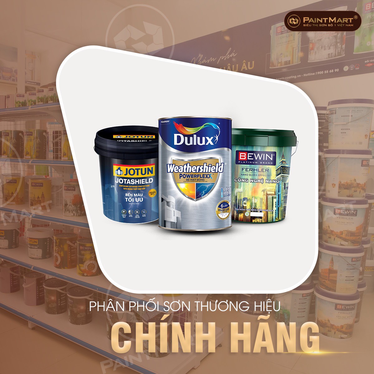 sơn chính hãng 100%