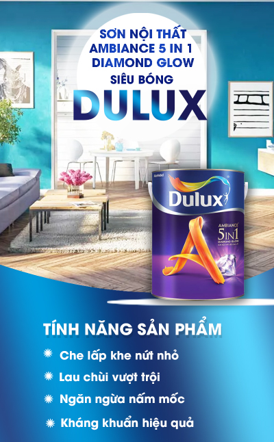 SALE ĐÓN TẾT 43% ] - Sơn nội thất Dulux Ambiance 5 in 1 Pearl Glow ...