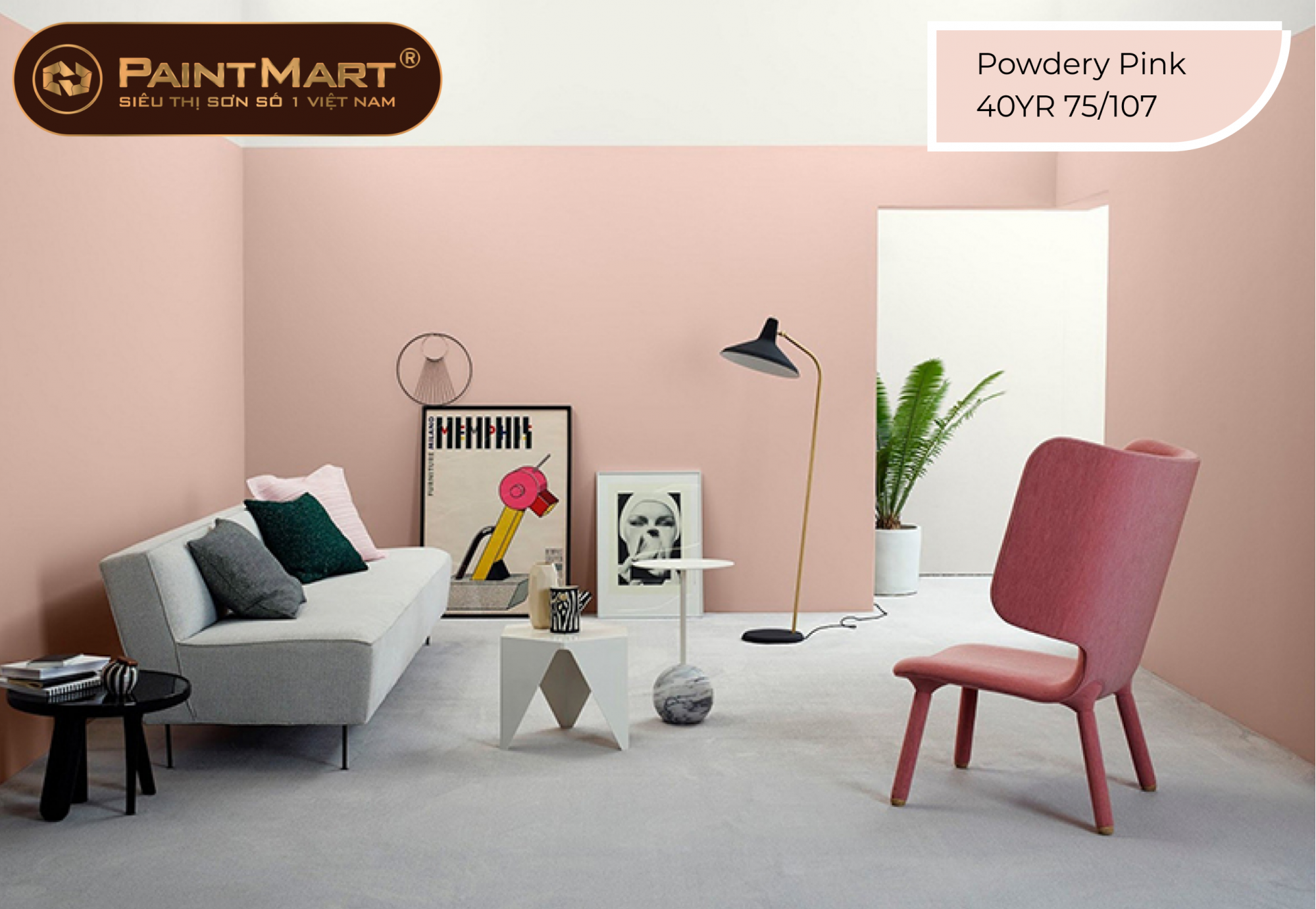 Powdery Pink 40YR 75/107