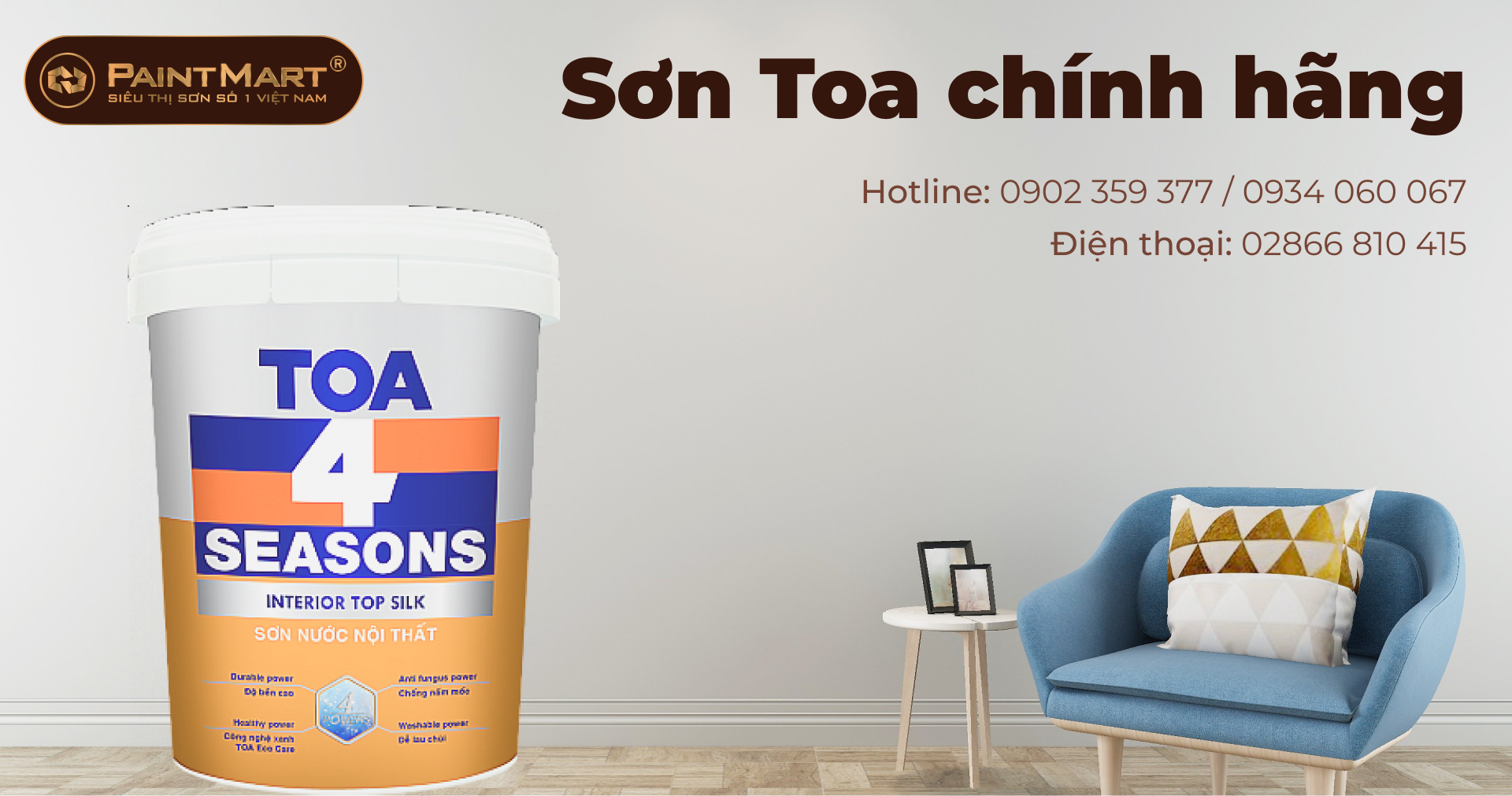 Sơn Toa và những ưu điểm nổi bật đánh bại các dòng sơn khác